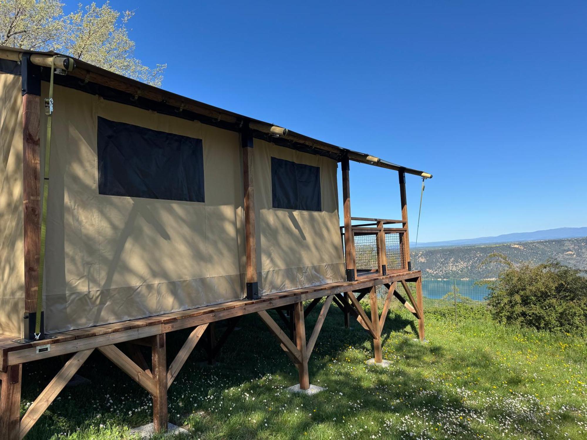 Campasun Camping De L'Aigle Aiguines Εξωτερικό φωτογραφία